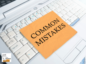 note with common mistakes written on